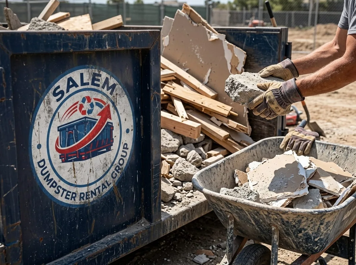 Dumpster rental in Dallas OR Roll-off dumpster rental serving Dallas, OR